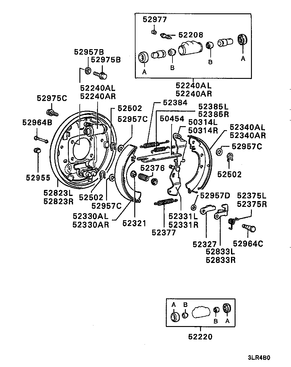 Freno de rueda trasera
