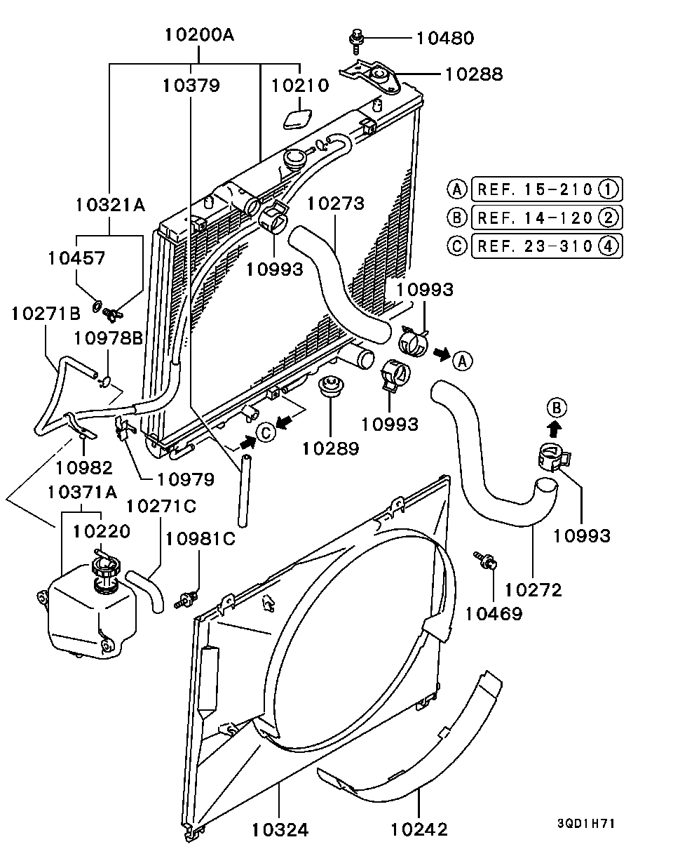 Radiator Hose Condenser Tank