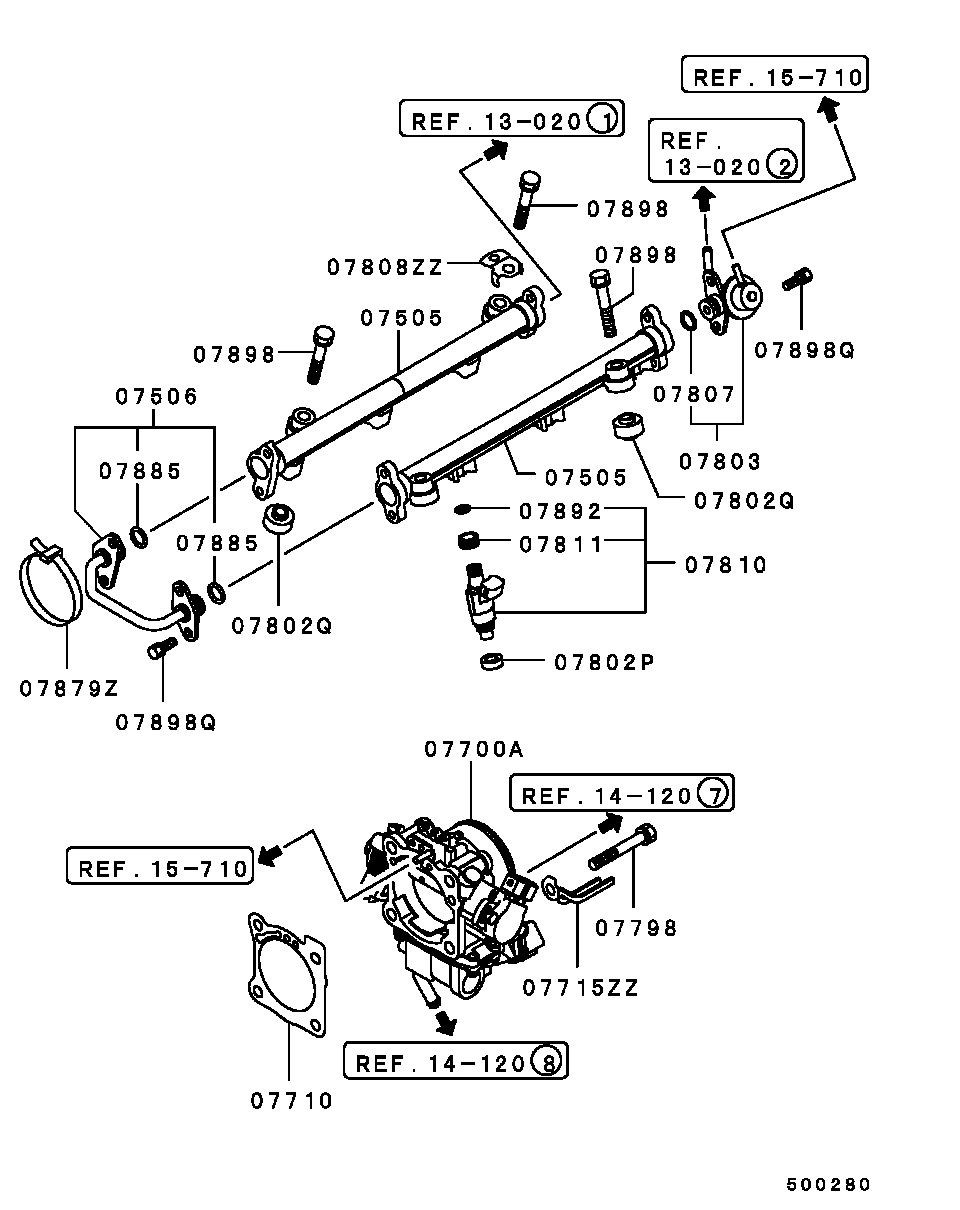 Injector & Throttle Body