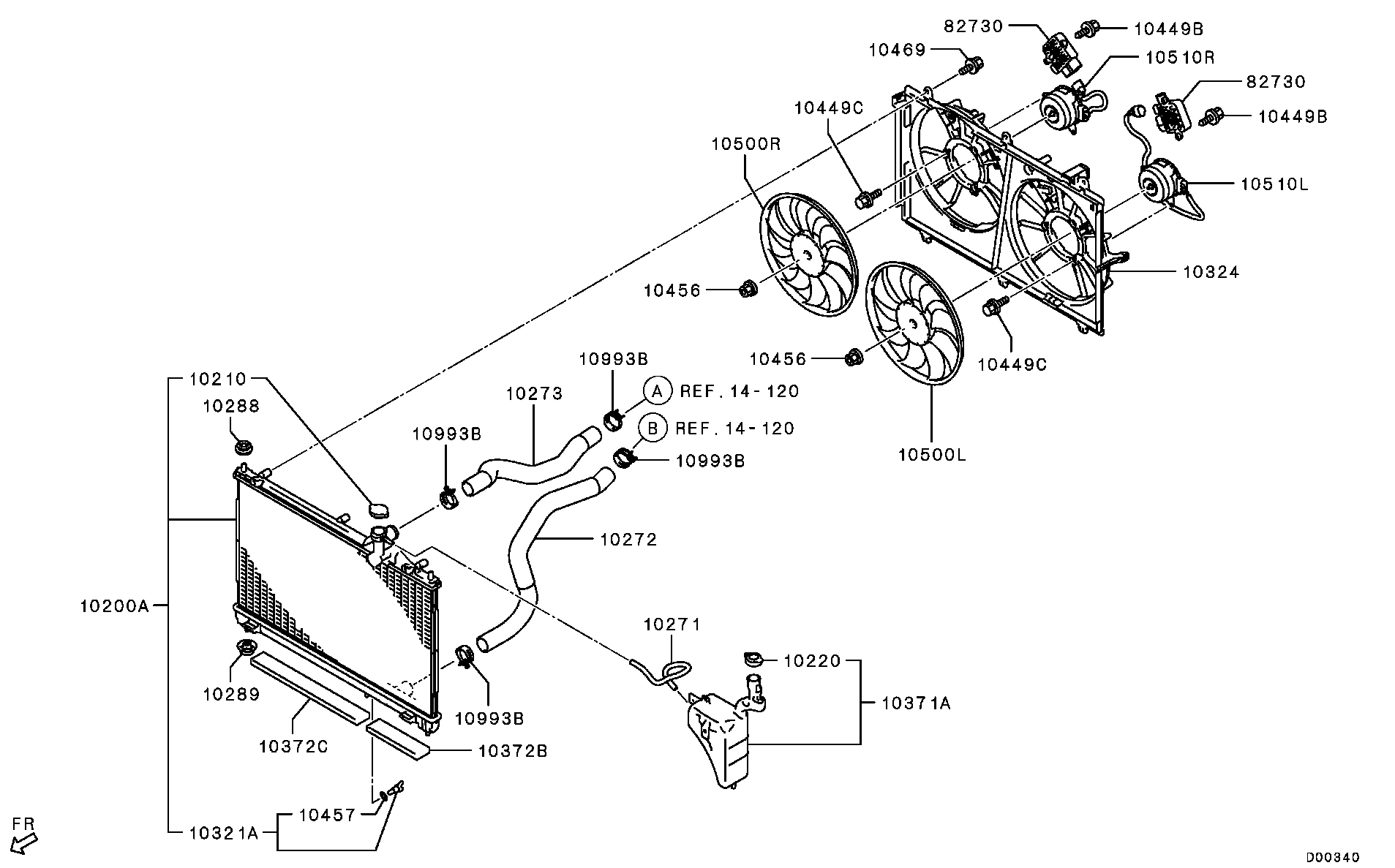 Radiator Hose Condenser Tank
