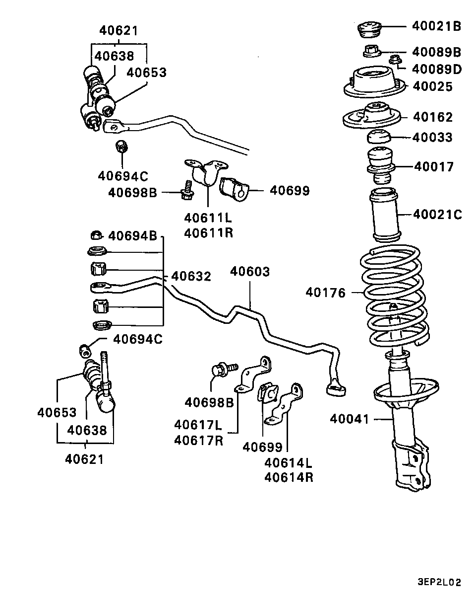 Suspension Strut & Spring