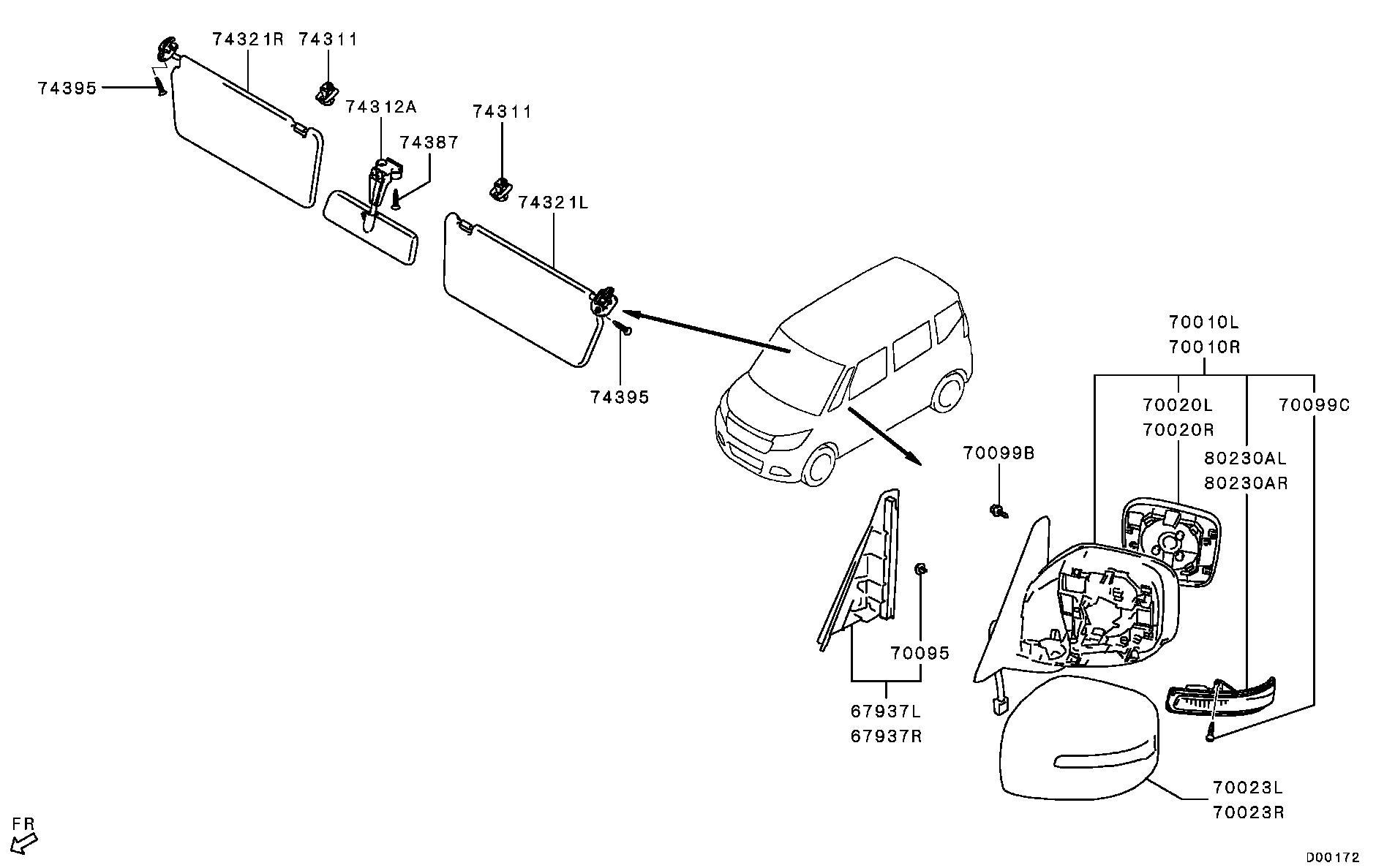 Espejo retrovisor exterior