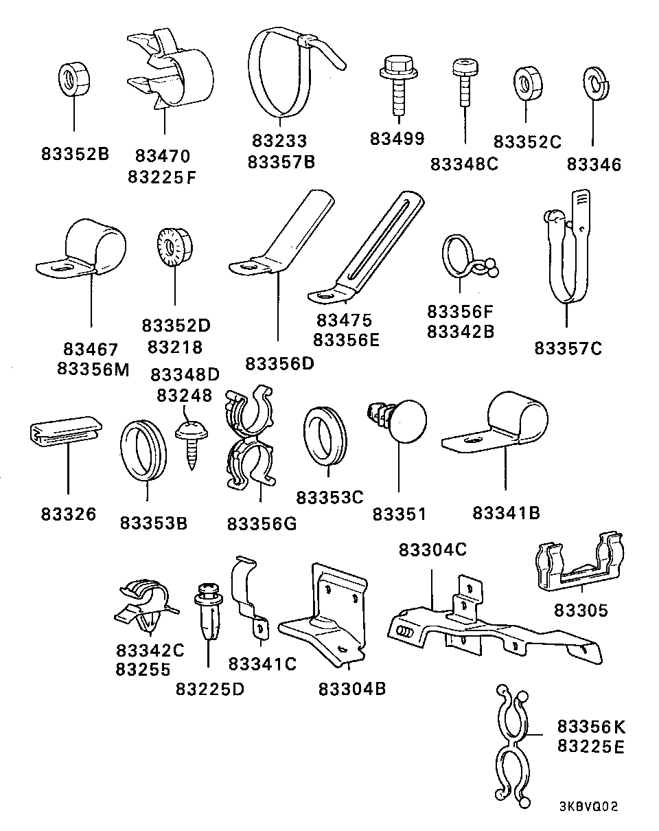 Wiring & Attaching Parts