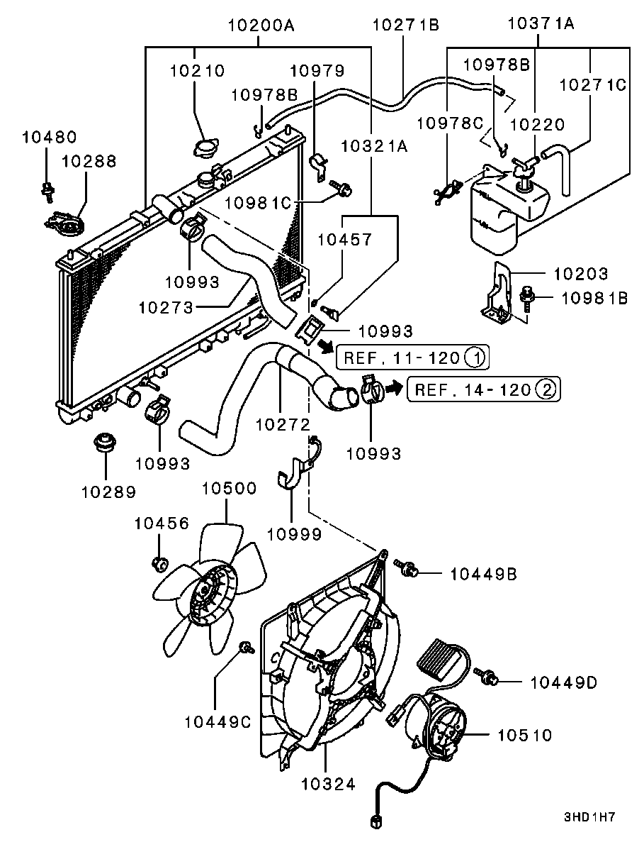 Radiator Hose Condenser Tank
