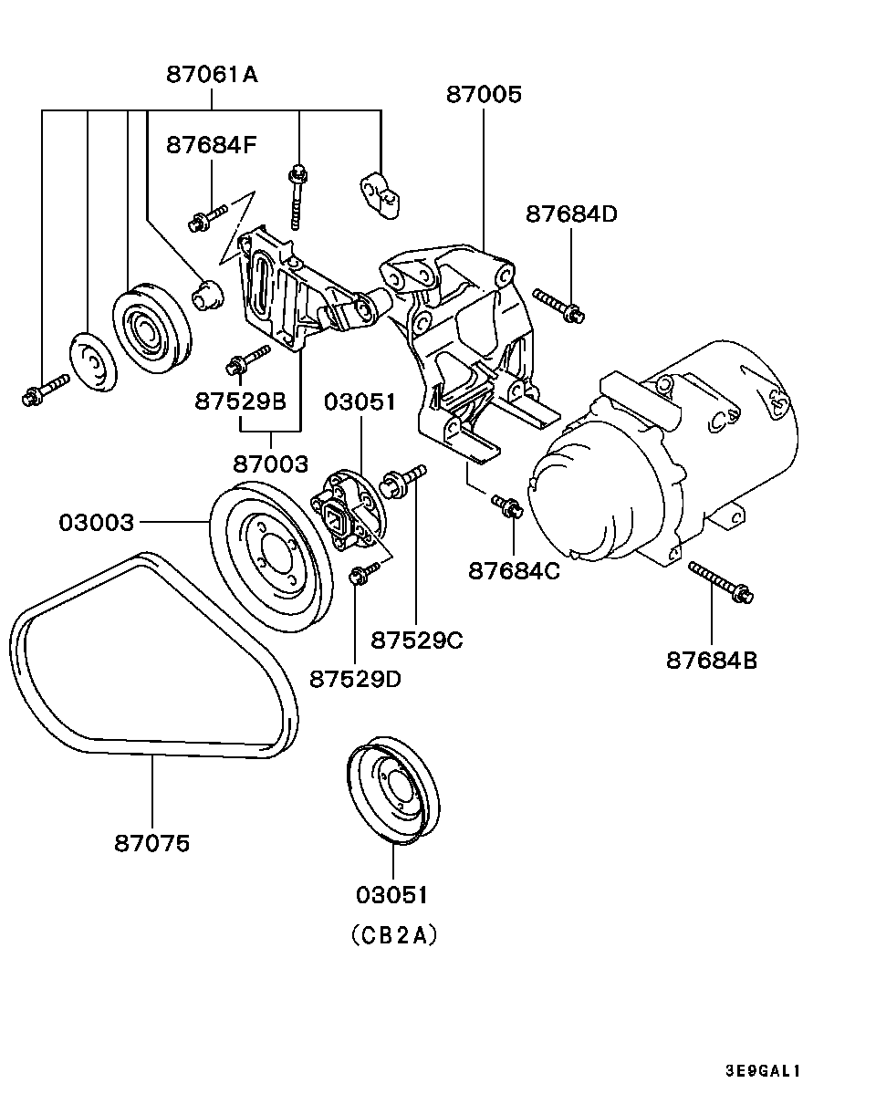 A/C Condenser, Piping