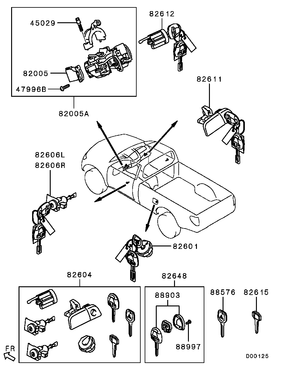 Lock Cylinder & Key