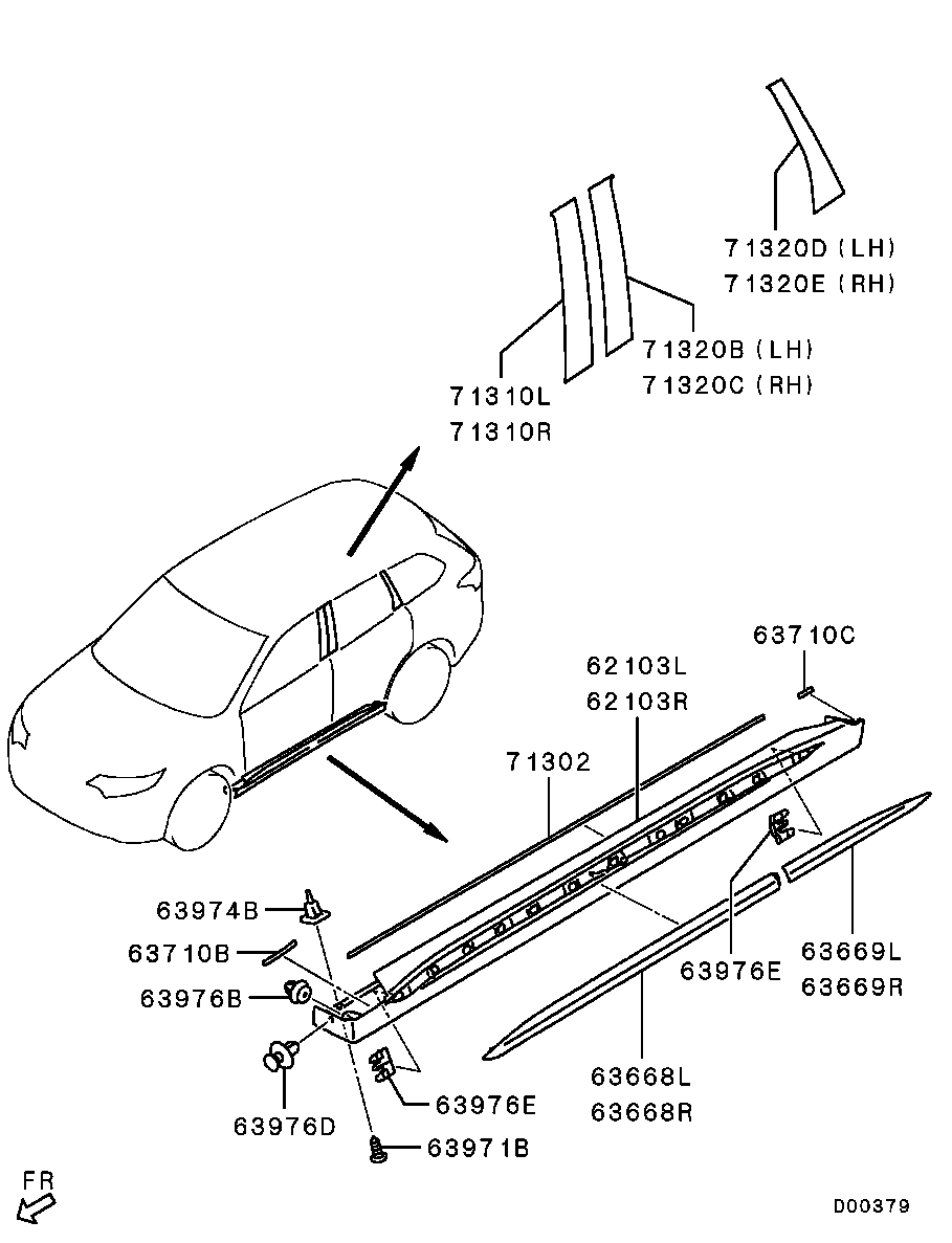 Side Garnish Moulding