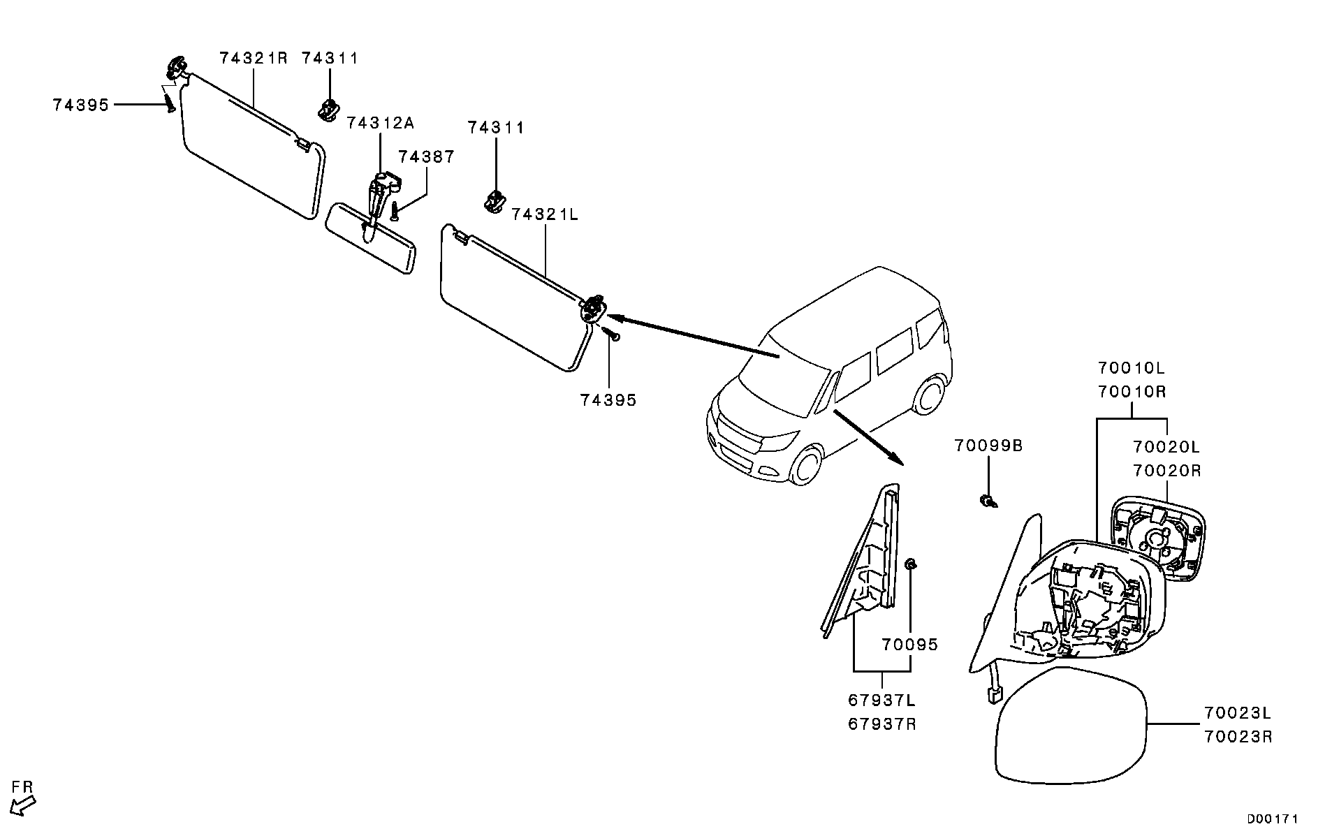 Espejo retrovisor exterior