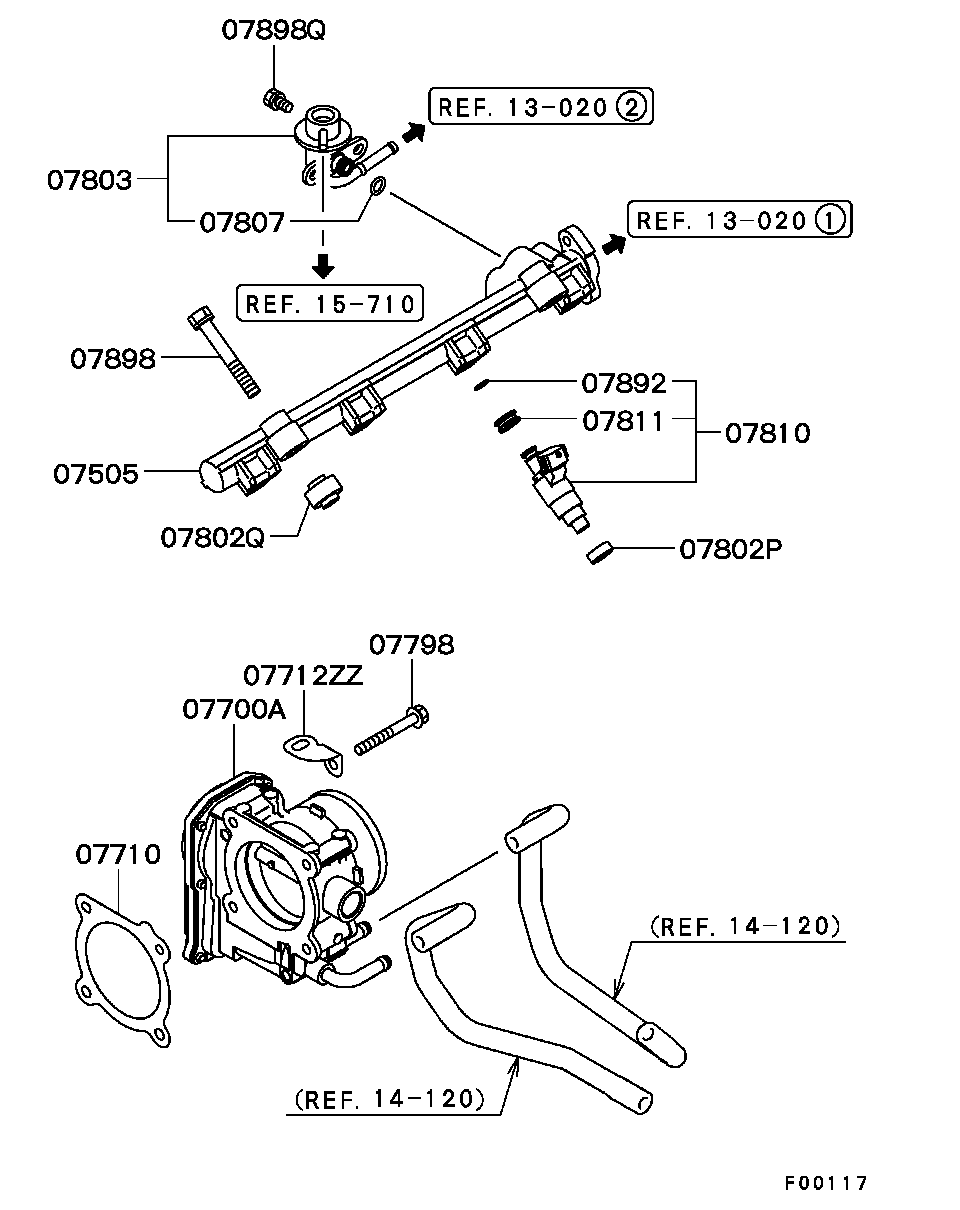 Injector & Throttle Body