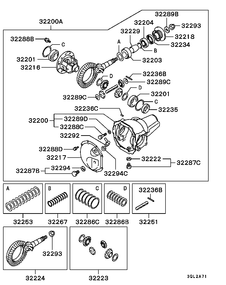 Front Axle Differential