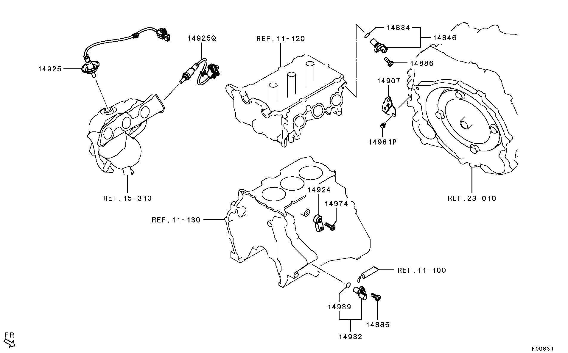 2024人気特価 1588A681 Sensor,Eng YoshiParts | Mitsubishi Oxygen Control アイドルグッズ