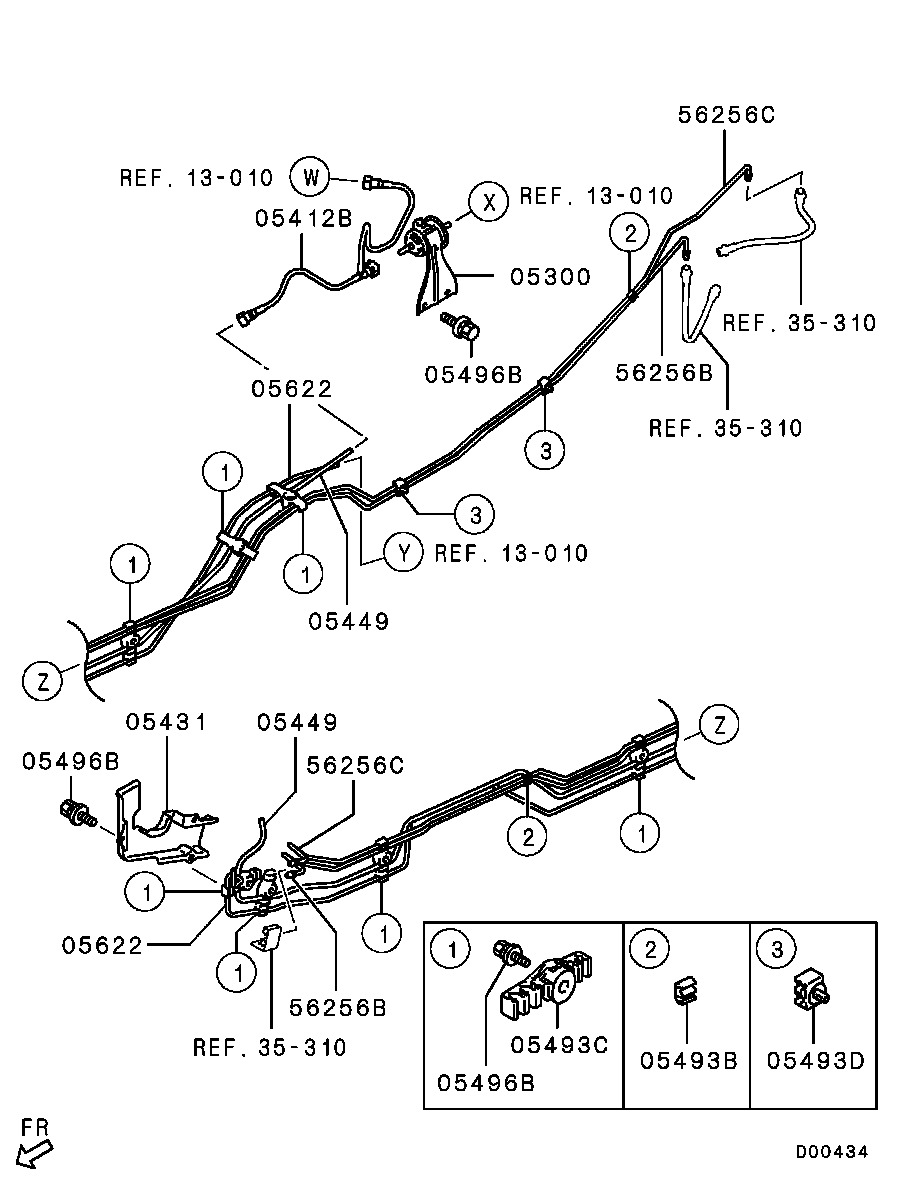 Control de gas de vapor de la línea de combustible