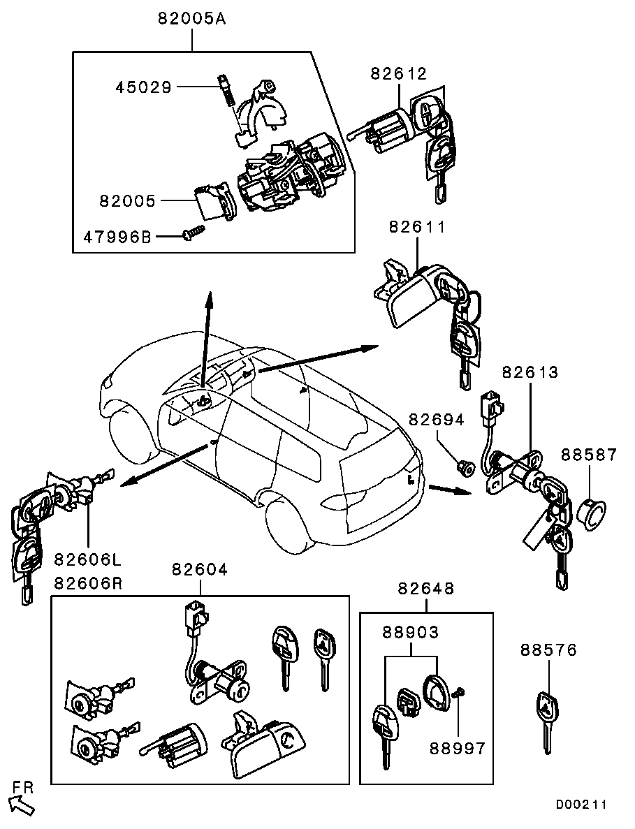 Lock Cylinder & Key