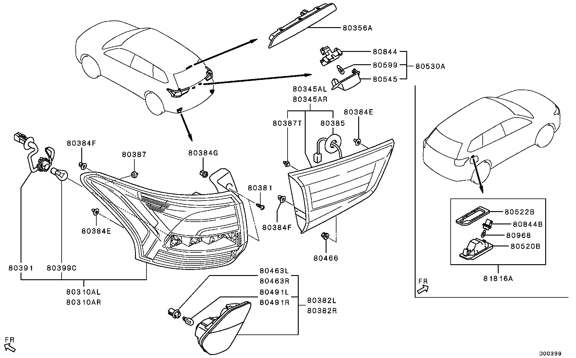 Rear Exterior Lamp