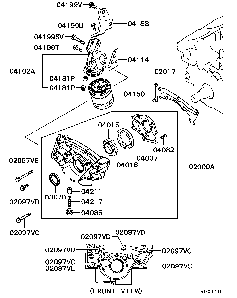 Oil Pump & Oil Filter