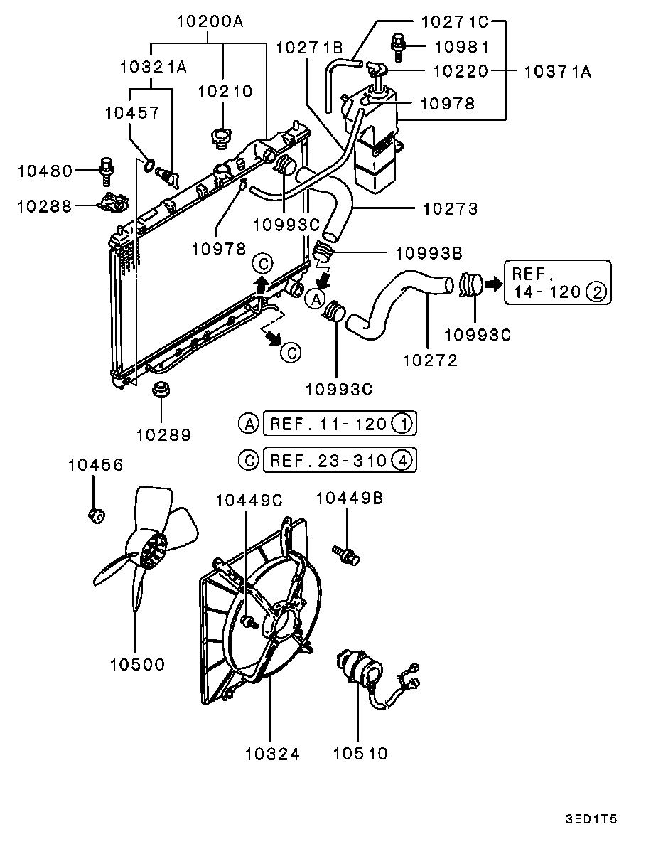 Radiator Hose Condenser Tank