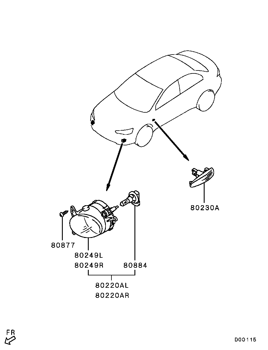 Front Exterior Lamp