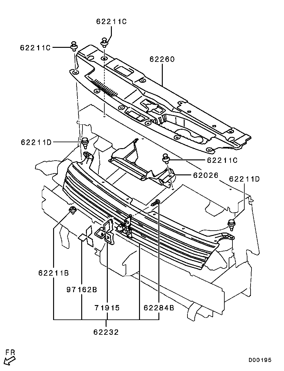 Radiator Grille Headlamp Bezel