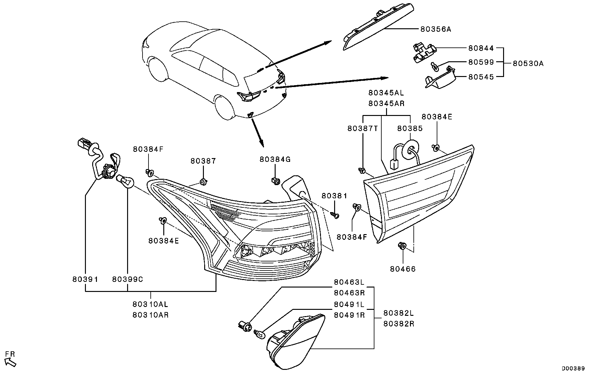 Rear Exterior Lamp