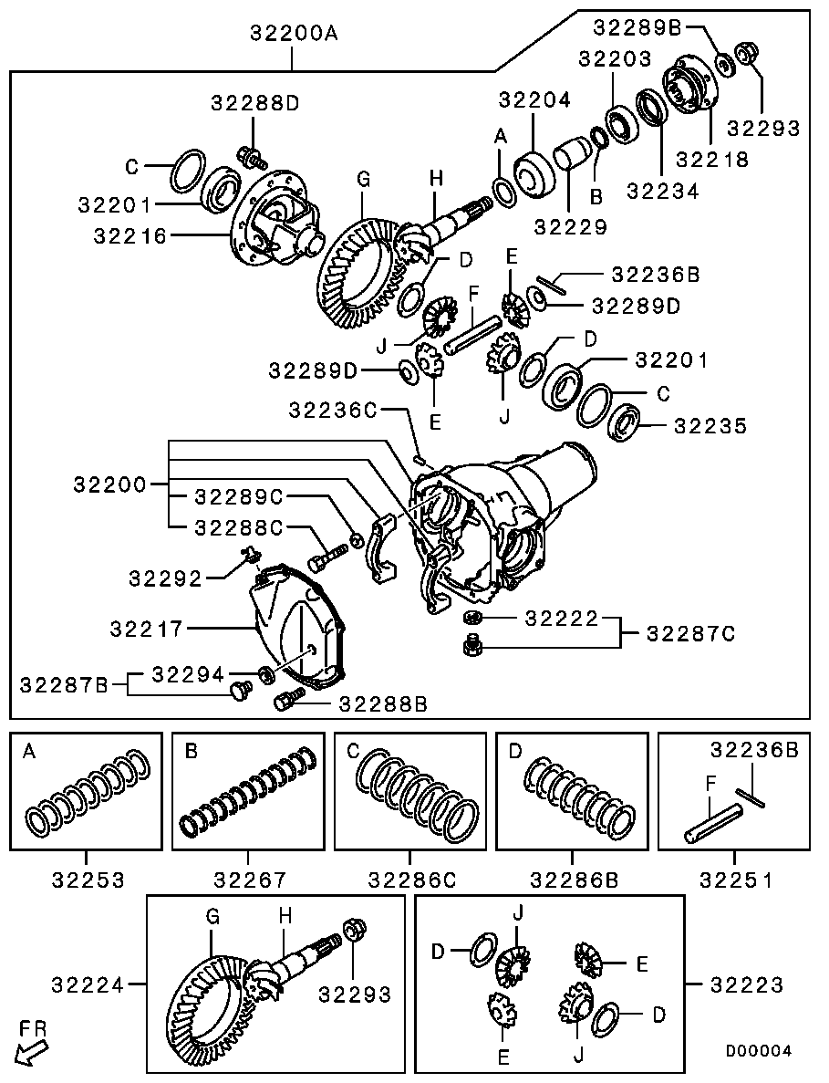 Front Axle Differential