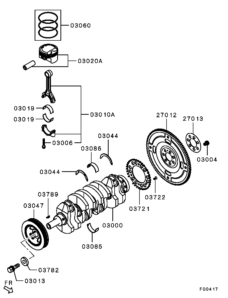 Piston Crankshaft