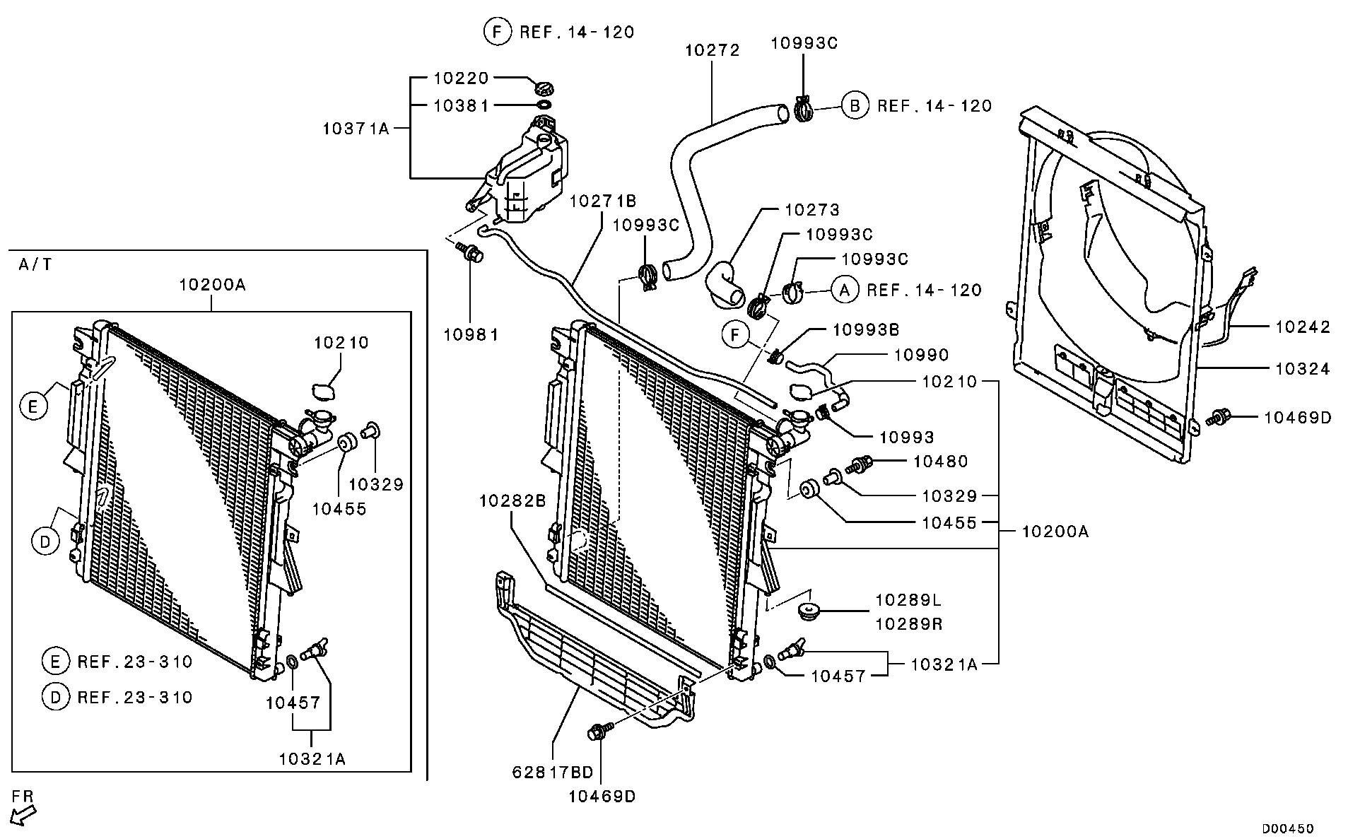 Radiator Hose Condenser Tank