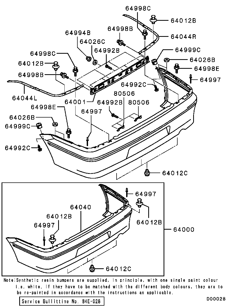 Rear Bumper Support