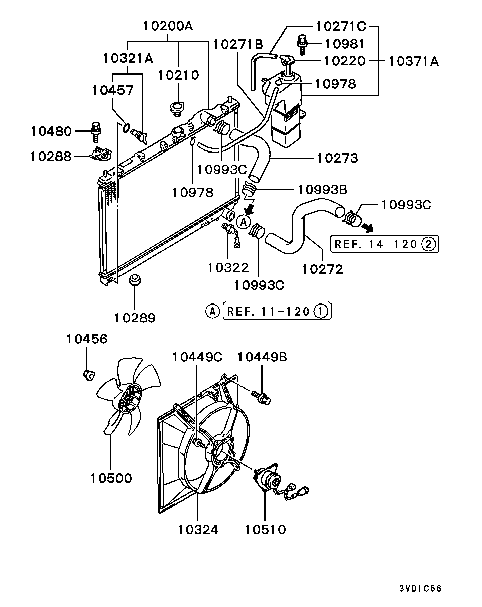 Radiator Hose Condenser Tank
