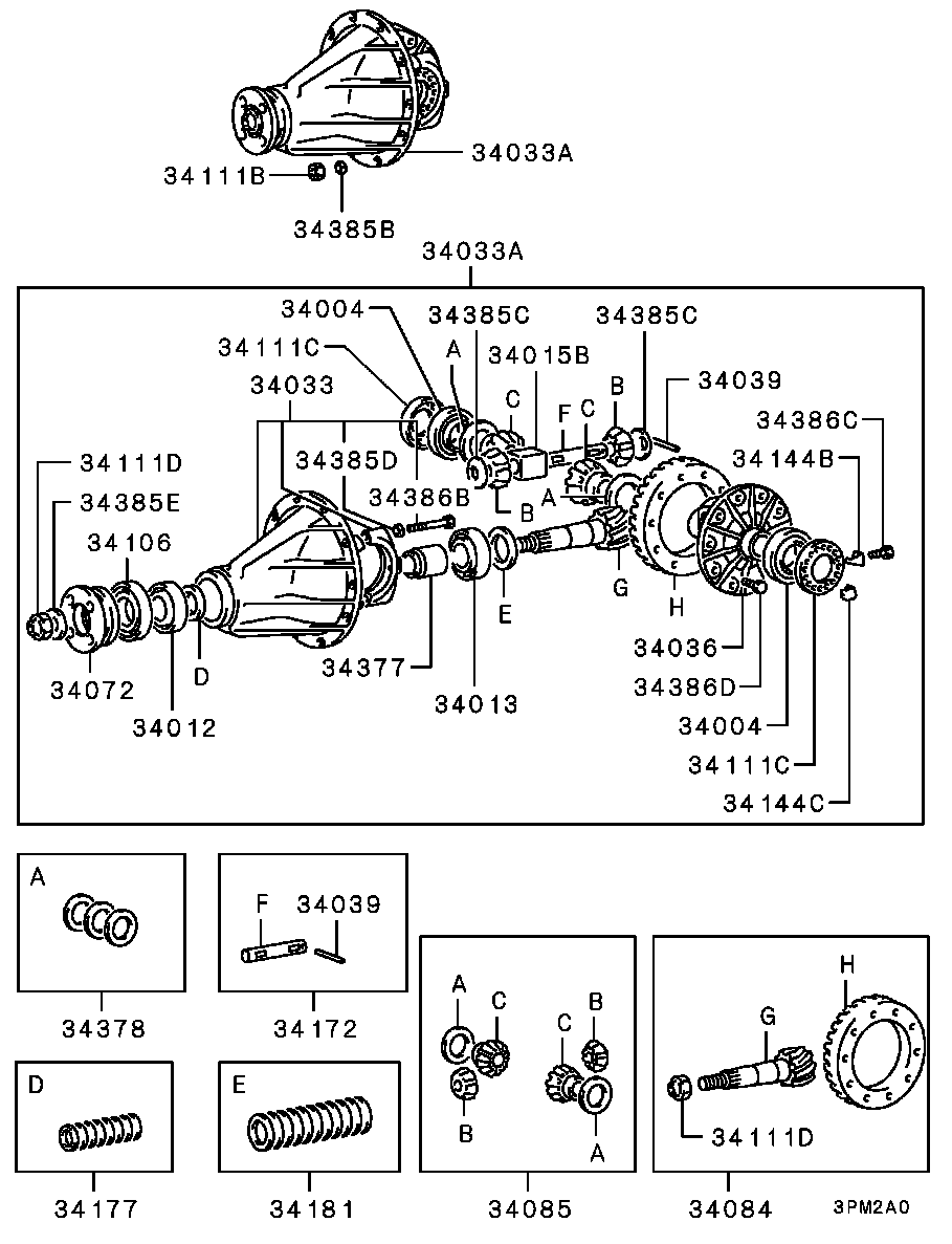 Rear Axle Differential