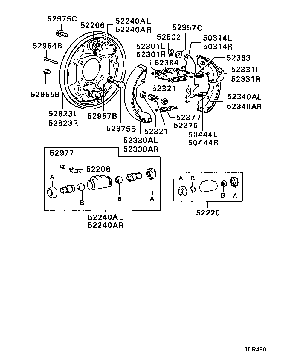 Freno de rueda trasera