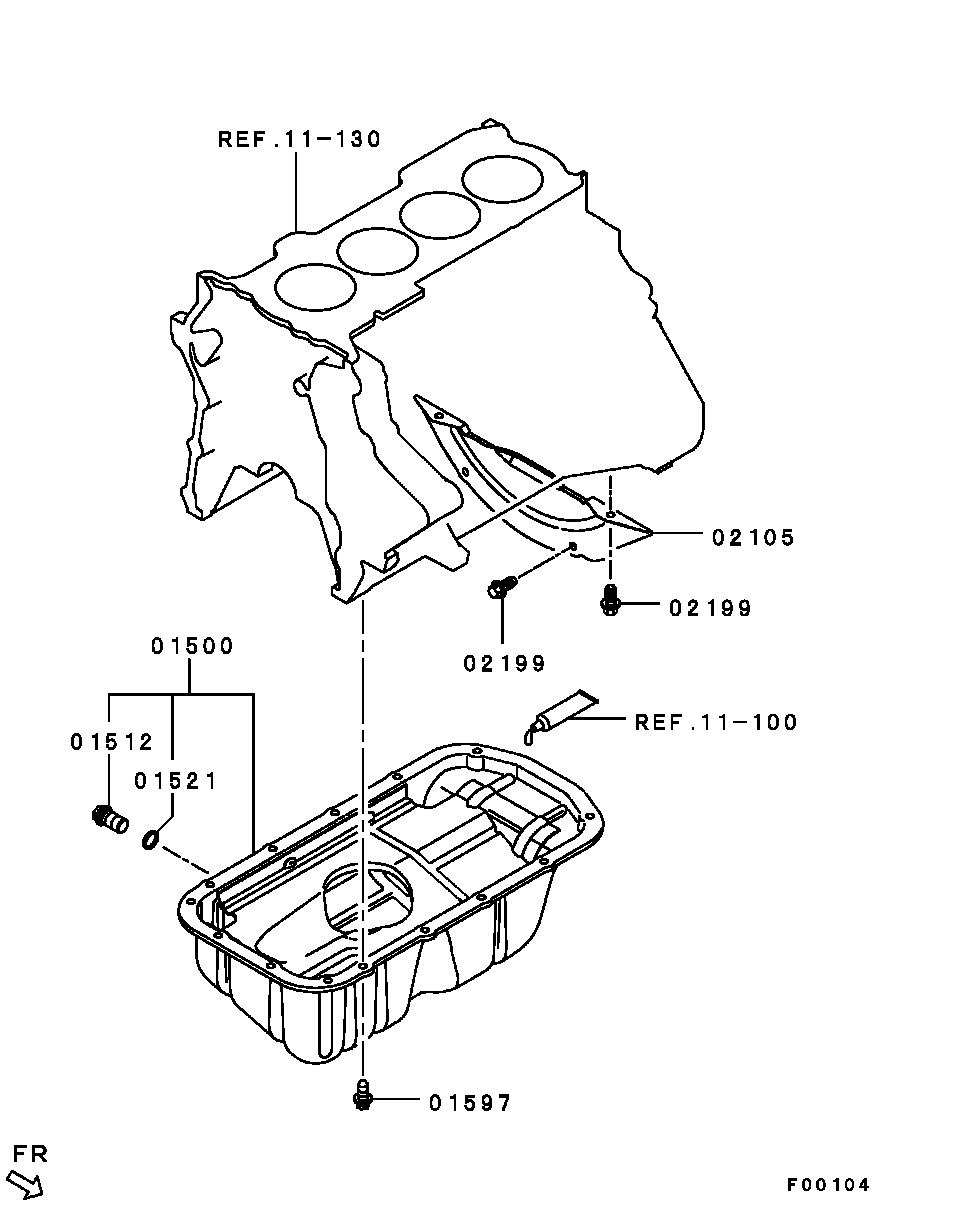 Cover, Rear Plate & Oil Pan