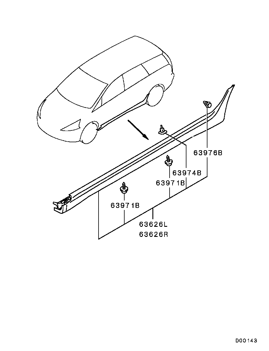 Side Garnish Moulding