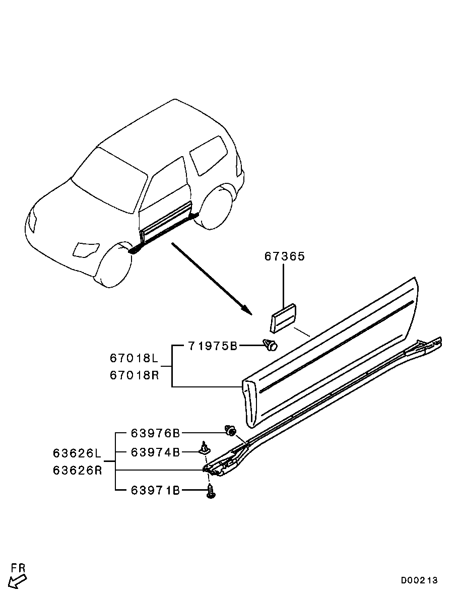 Side Garnish Moulding