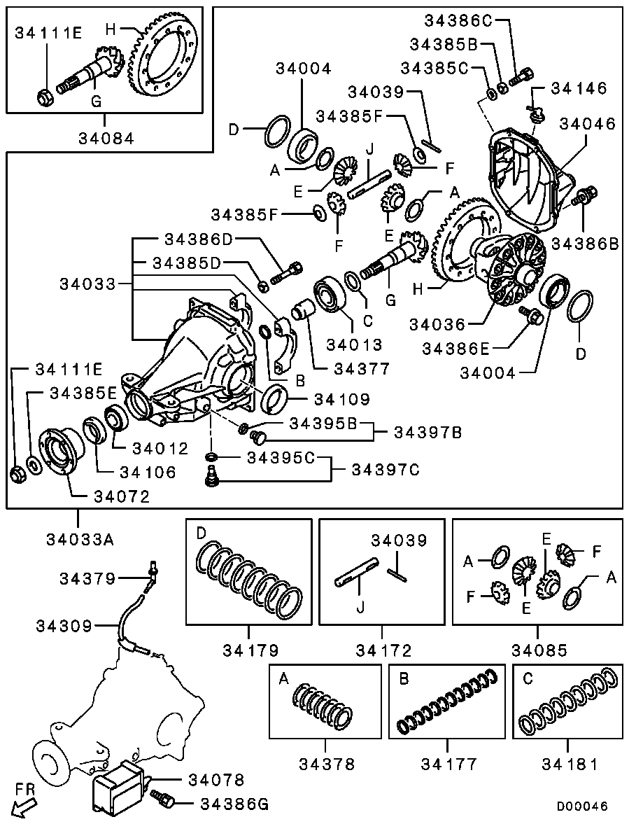 Rear Axle Differential