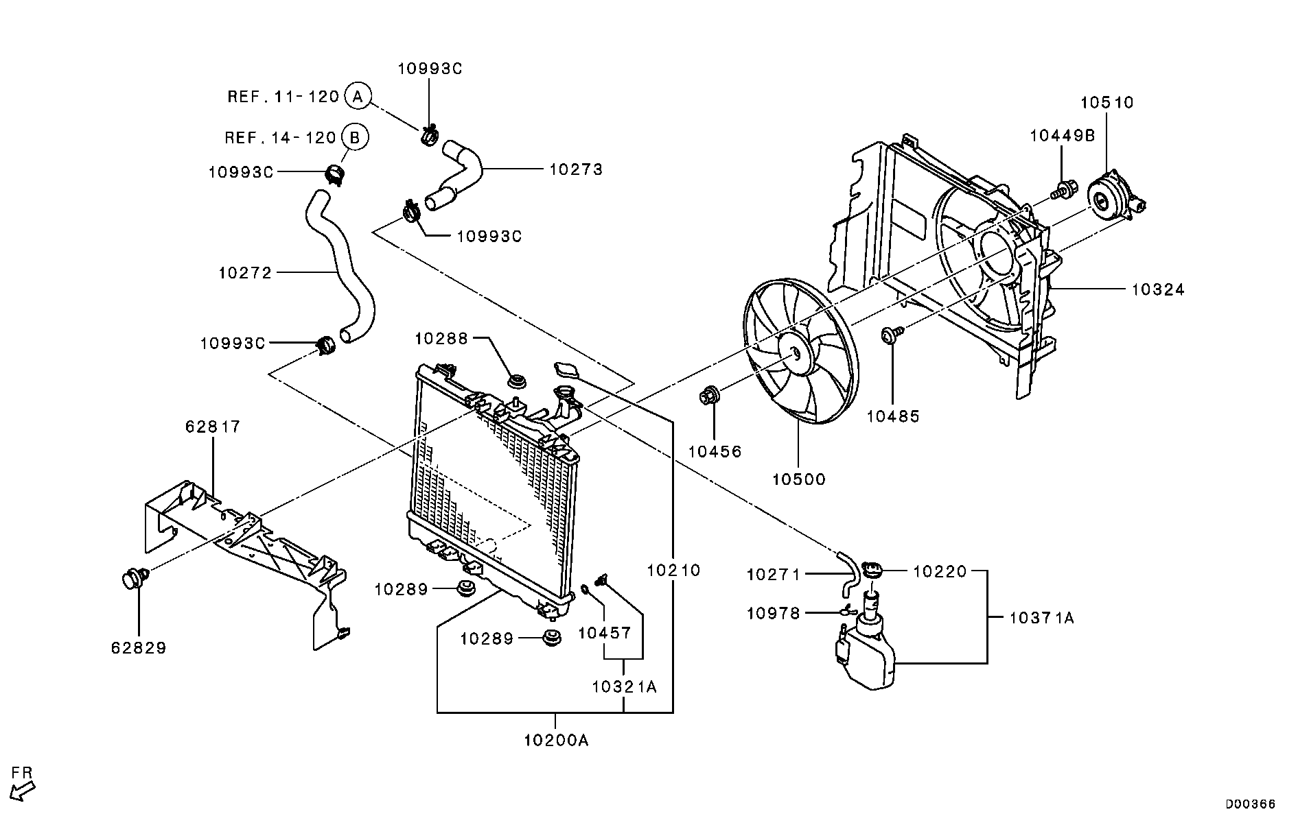 Radiator Hose Condenser Tank