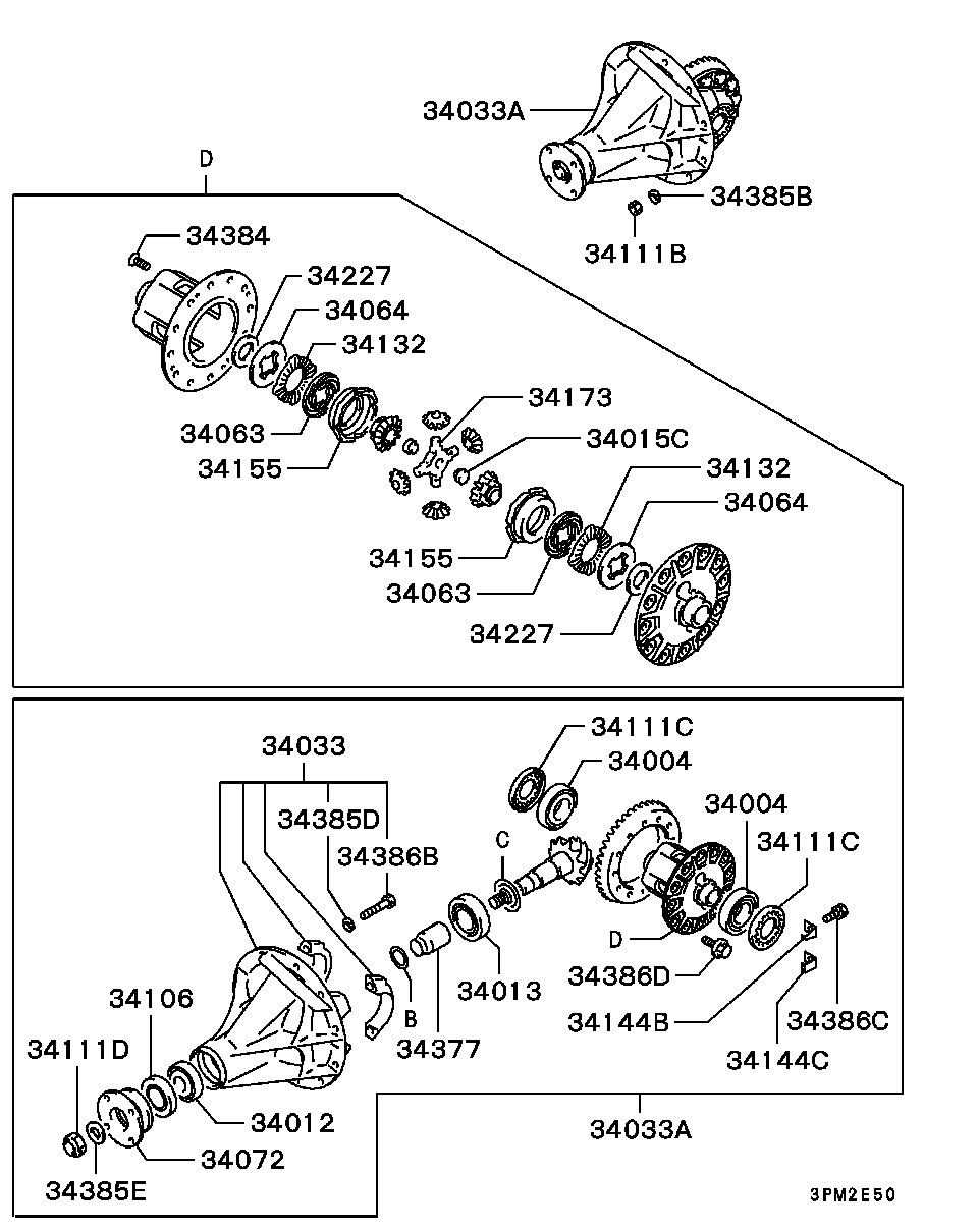 Rear Axle Differential