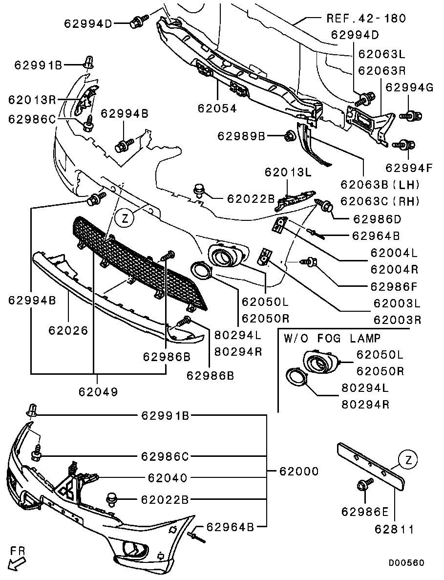 Front Bumper Support