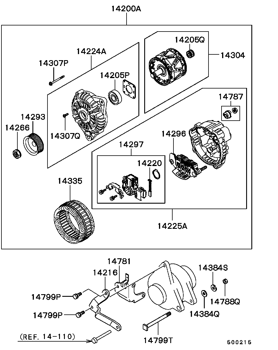 Alternator & Vacuum Pump