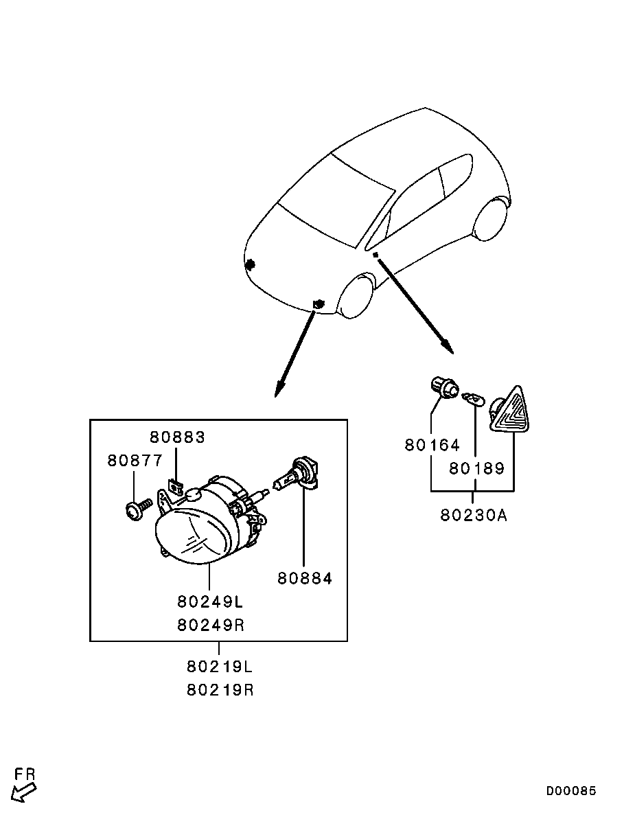Front Exterior Lamp