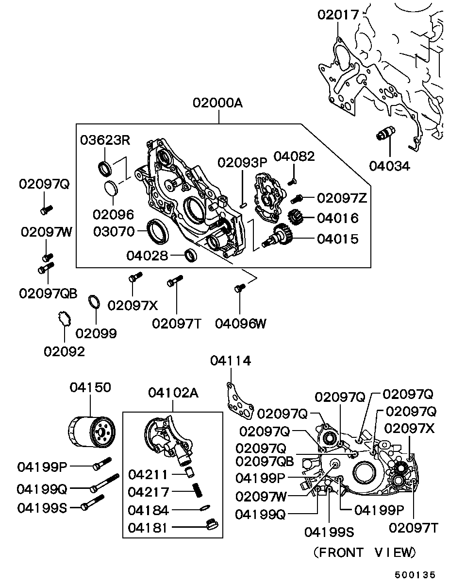 Oil Pump & Oil Filter