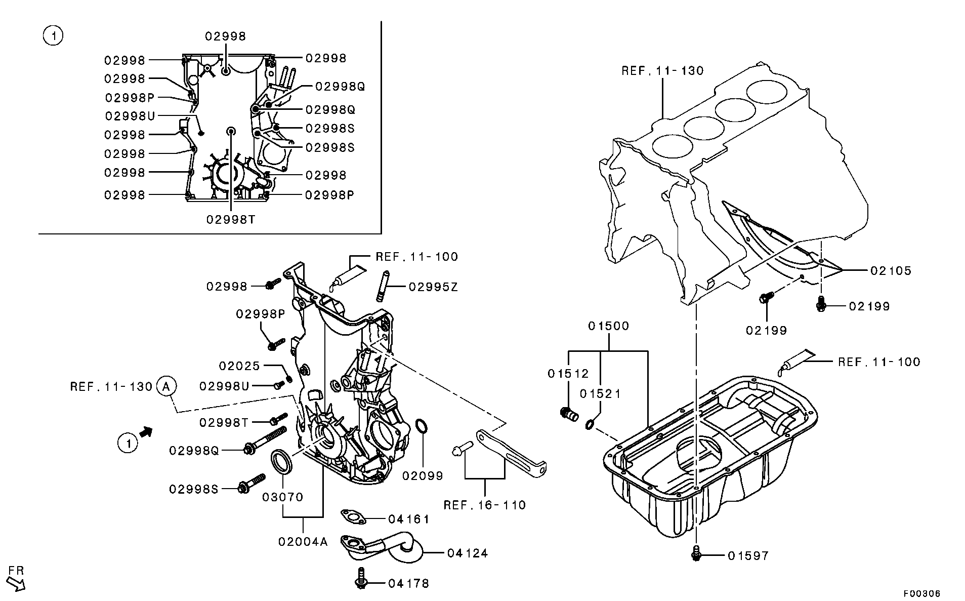 Cover, Rear Plate & Oil Pan