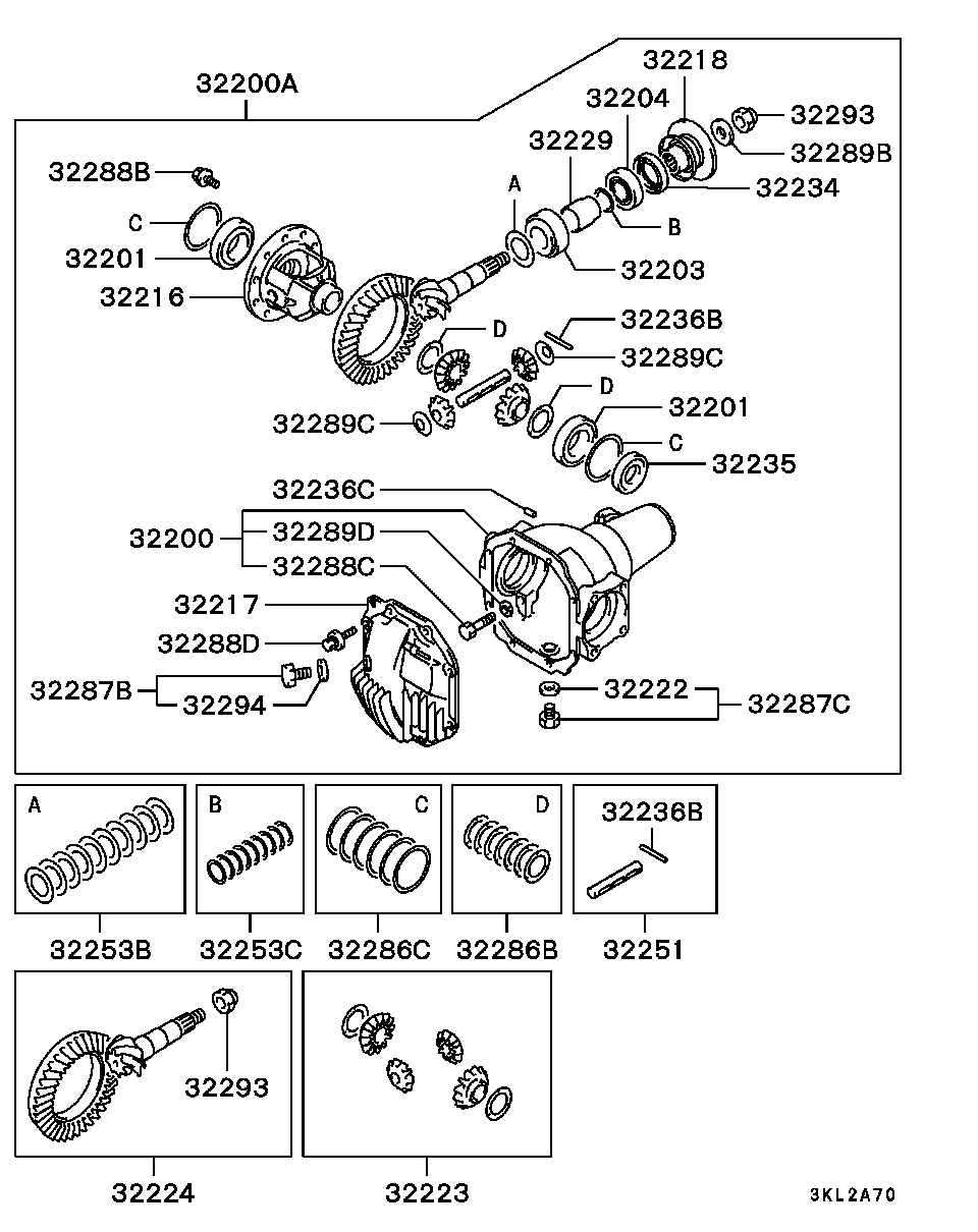 Front Axle Differential