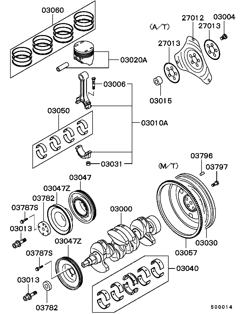 Piston Crankshaft