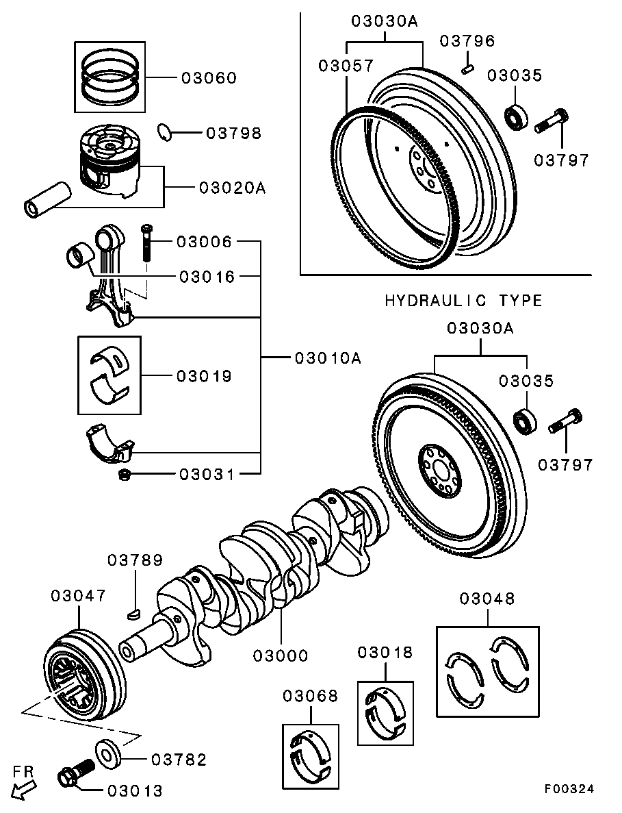 Piston Crankshaft