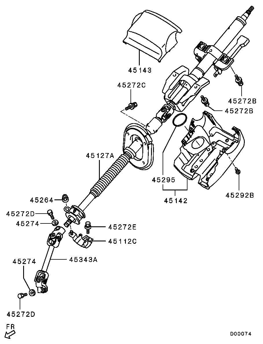 Steering Column & Cover