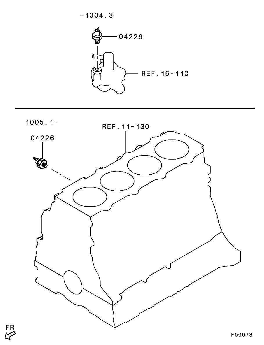 Oil Pressure Switch Gauge Unit