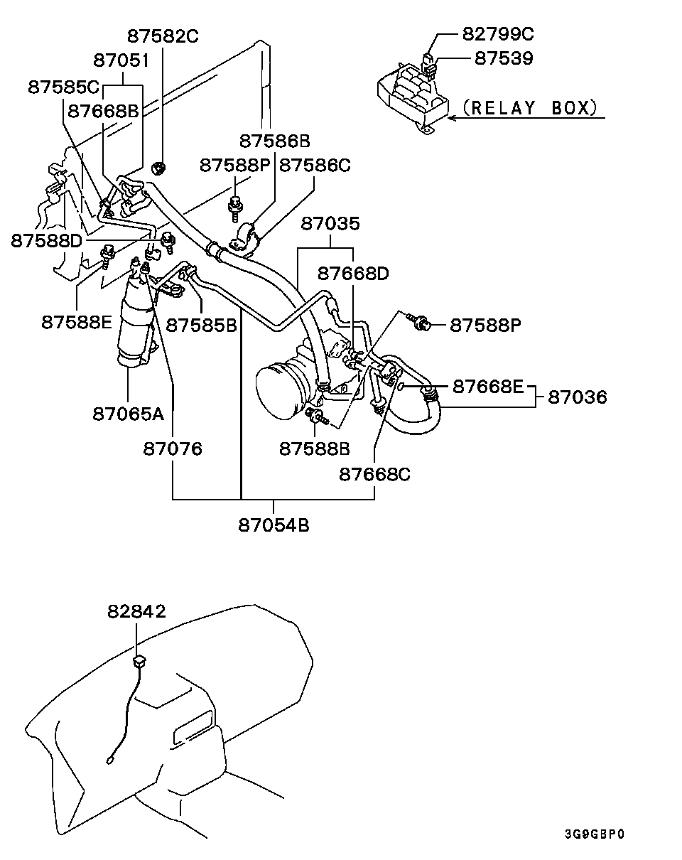 A/C Condenser Piping