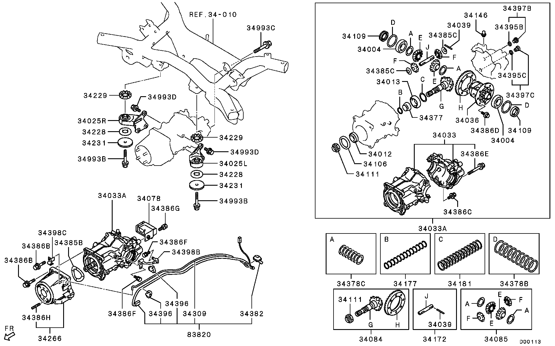 Rear Axle Differential