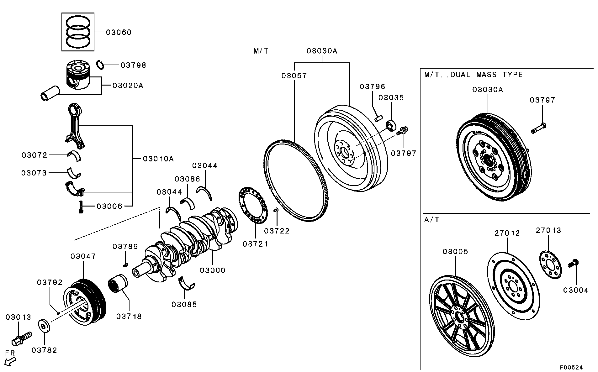 Piston Crankshaft