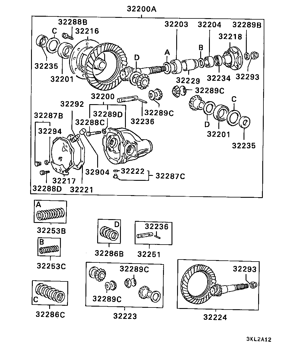 Front Axle Differential
